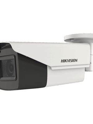 Bala TURBOHD 4K (8 Megapixeles) / Lente Mot. 2.7 a 13.5 mm / IR EXIR Inteligente 80 mts / Exterior IP67 / Soporta 12 VCD & 24 VCA / dWDR