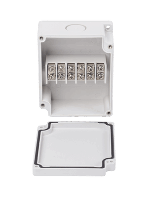 Cajas de Interconexión con 6 Terminales. De 91 x 75 x 43 mm